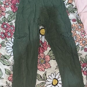 Abercrombie Kids Forest Green Casual Pants